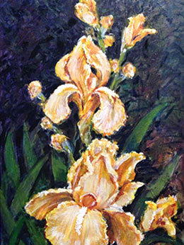 Dielmann Kaiser House Yellow Irises